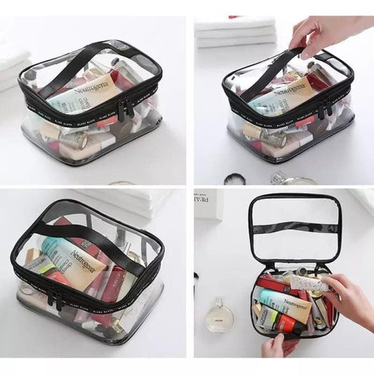 Clear Travel Makeup Bag