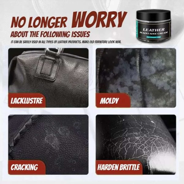 Leather Maintain Repair Cream Polish