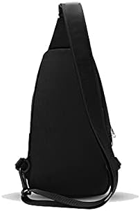 Minimalist Black Crossbody Sling Bag