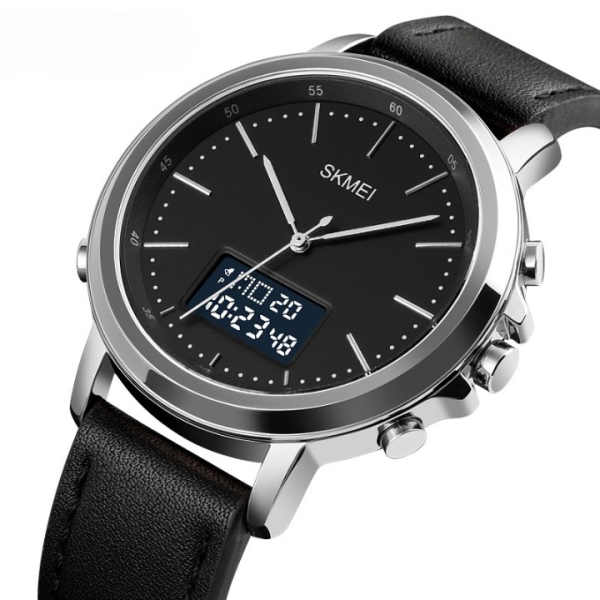 Men’s Digital  leather Watch